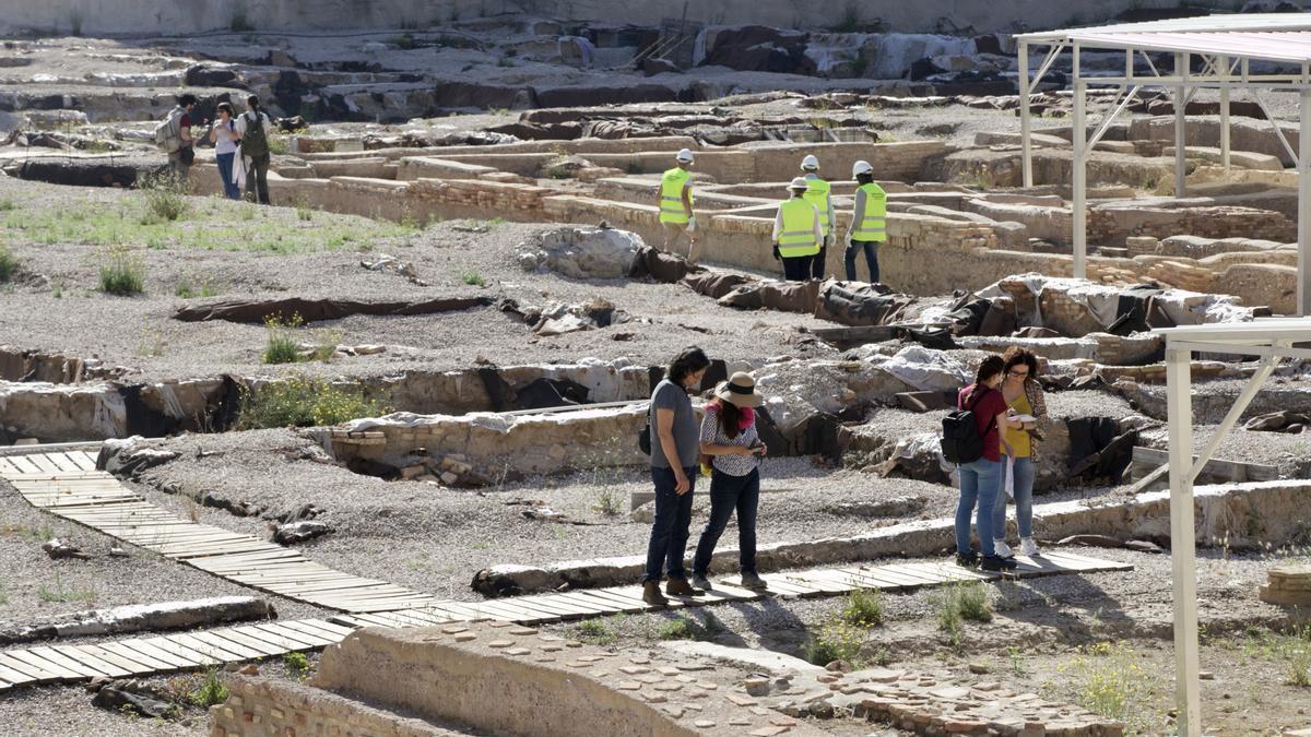 Los arqueólogos volvieron a pisar ayer el yacimiento de San Esteban.