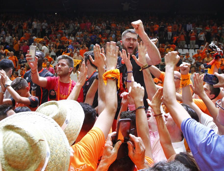 Así ha sido la celebración del Valencia Basket