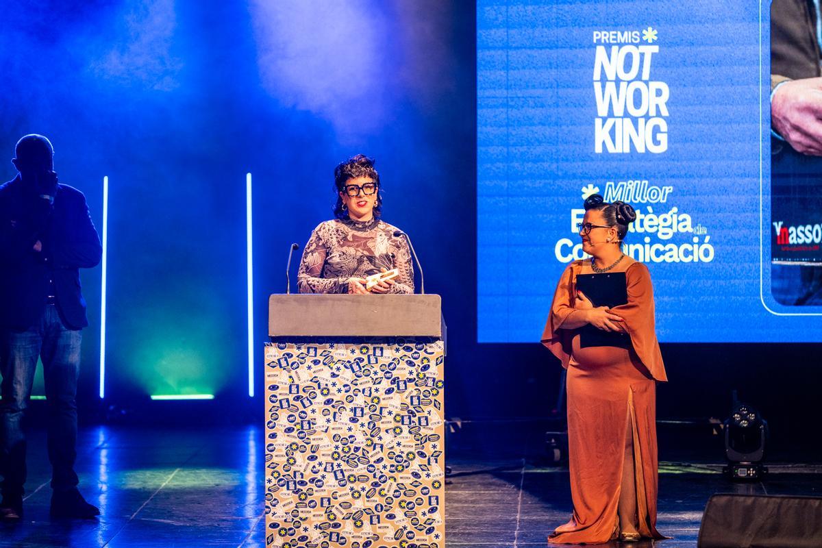 Segona gala dels Premis Notworking a Manresa: tots els premiats i els moments de la nit