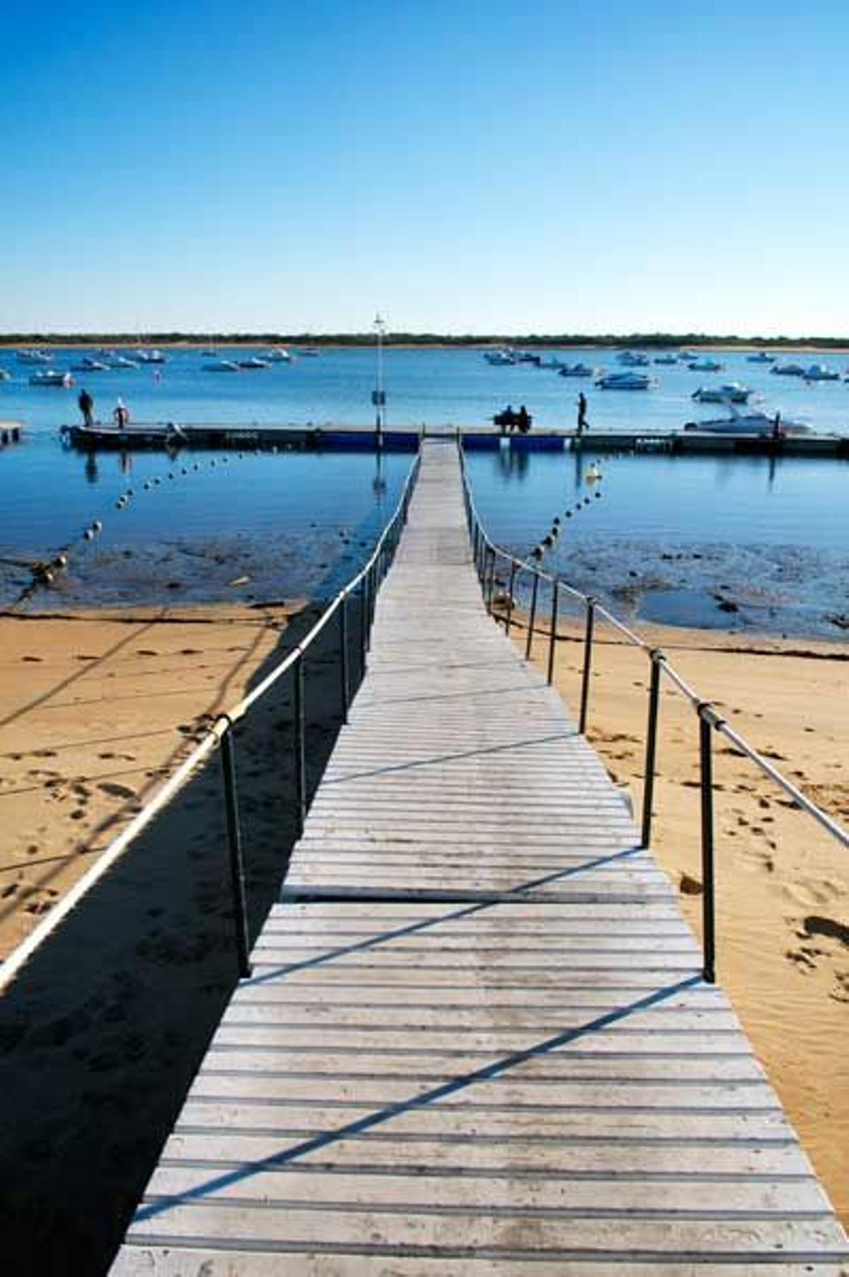 Flecha del Rompido, en Cartaya.