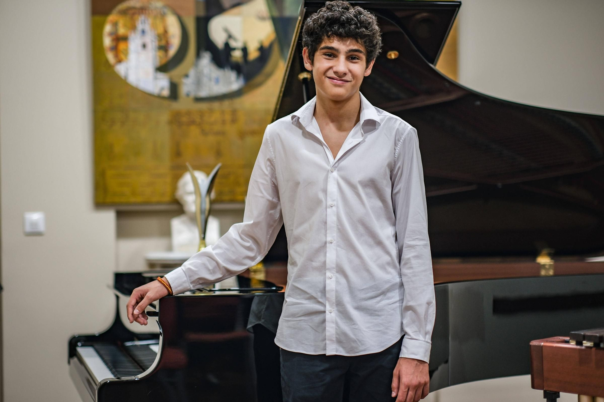 Rafael Alvarez-Buiza, pianista extremeño de 15 años.