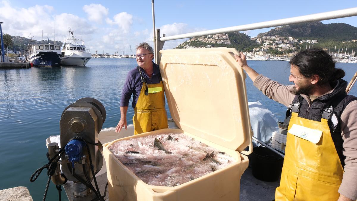 La conselleria de Agricultura y Aqüicultura Balear donan 2.800 lubinas a entidades sociales de Mallorca