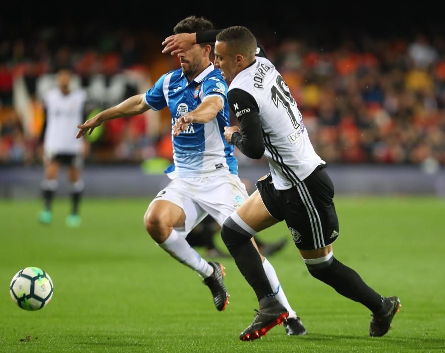 Valencia - Espanyol, en imágenes