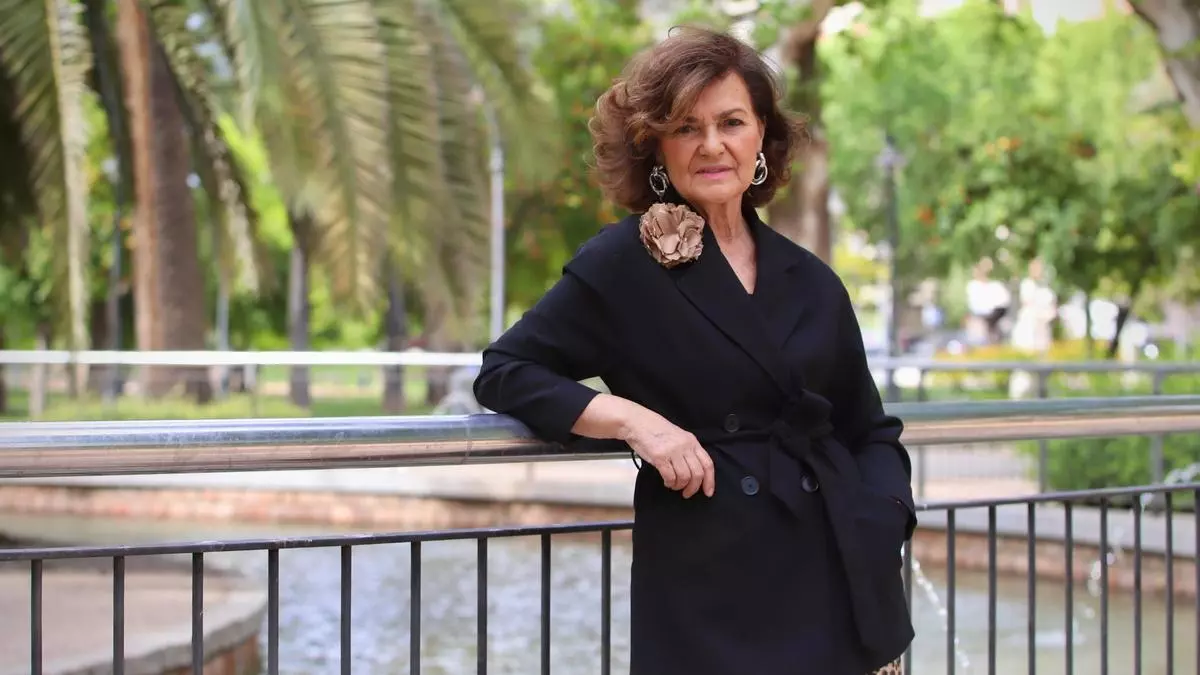 Carmen Calvo: «Te puedes poner en el pellejo de Pedro Sánchez perfectamente»