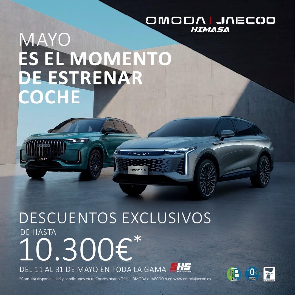 Promoción especial de Omoda y Jaecoo Himasa.