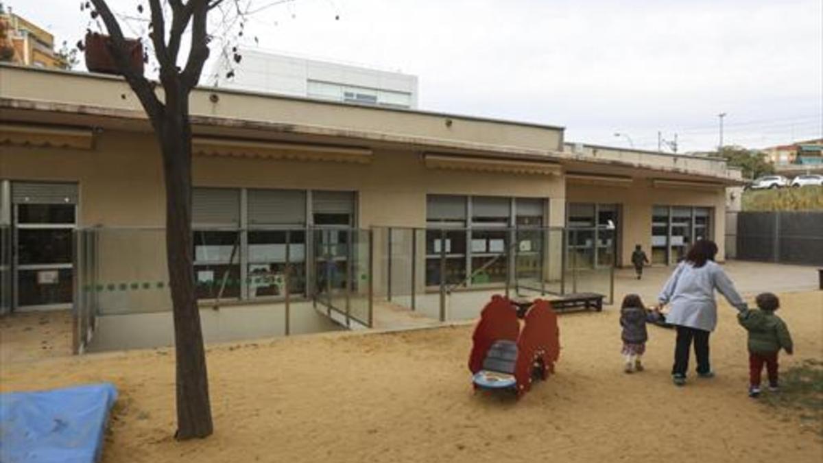 Instalaciones de la guardería municipal La Trepa de Cornellà de Llobregat, el pasado jueves.