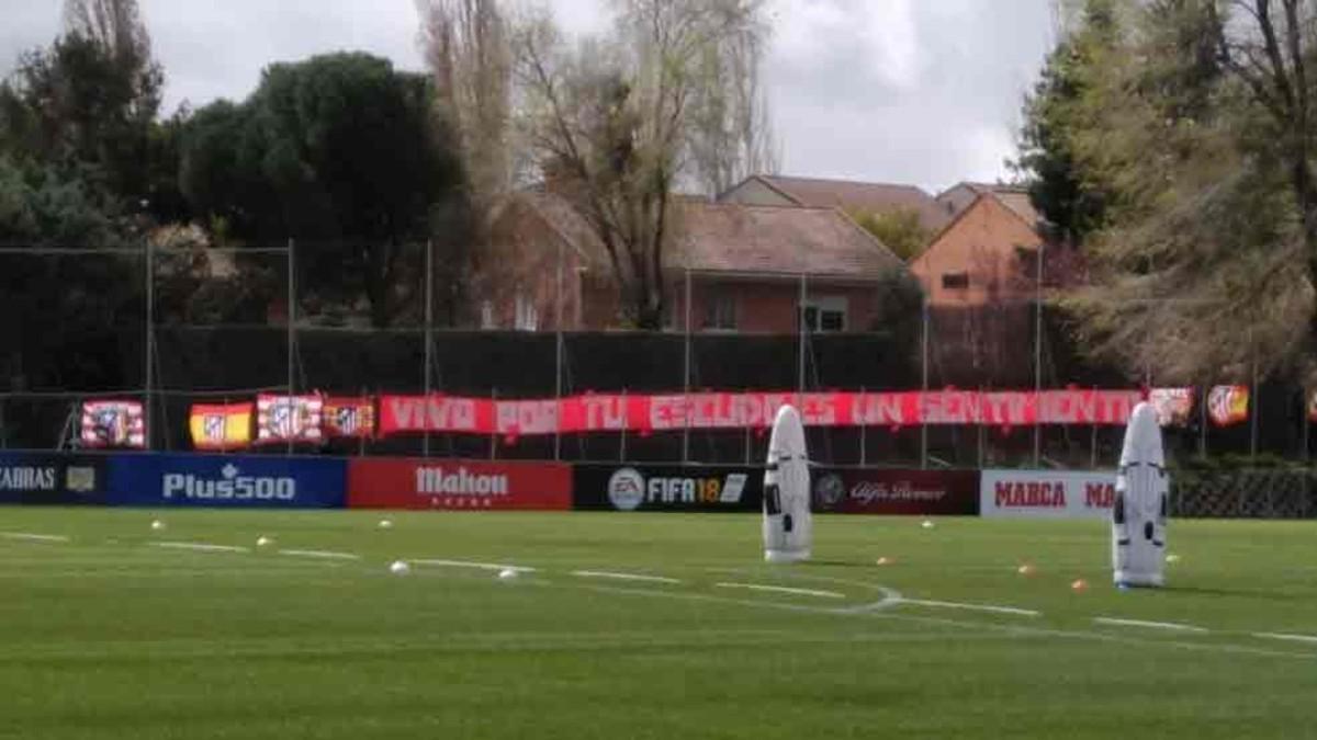 El Frente Atlético se presentó en el entrenamiento