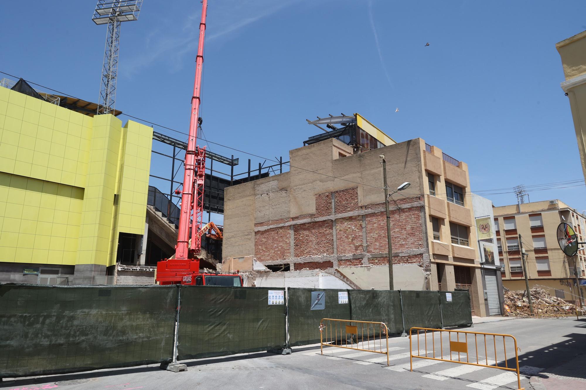 Inicio de las obras del Estadio de la Cerámica