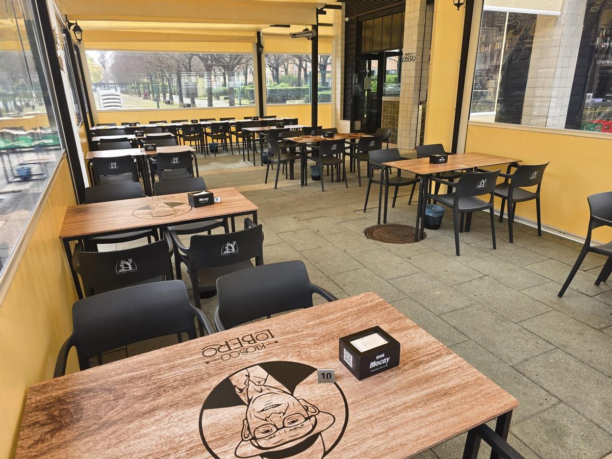 El Kiosko Lobero, el nuevo quiosco-bar de Los Bermejales, en el Paseo de Europa