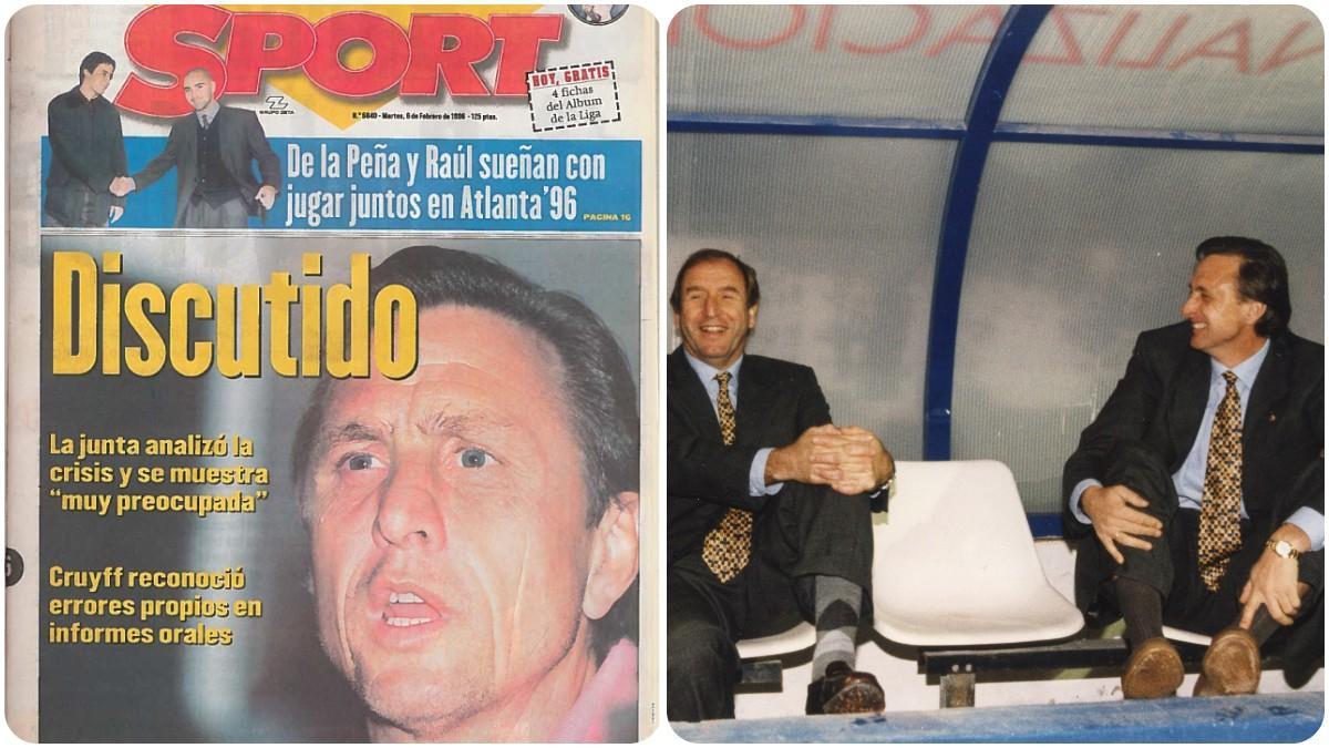 Johan Cruyff entrenó al Barça entre 1988 y 1996
