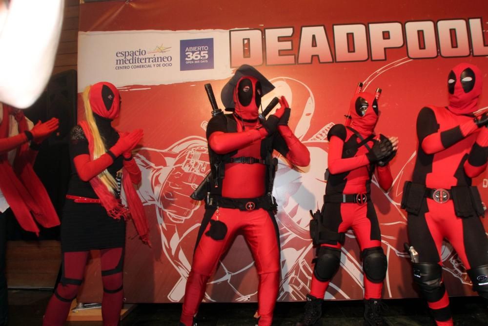 Actividades por el estren de Deadpool en Cartagena