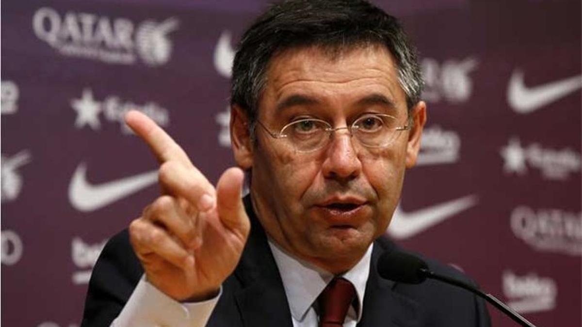 Josep Maria Bartomeu asegura que en el Barça hay tranquilidad