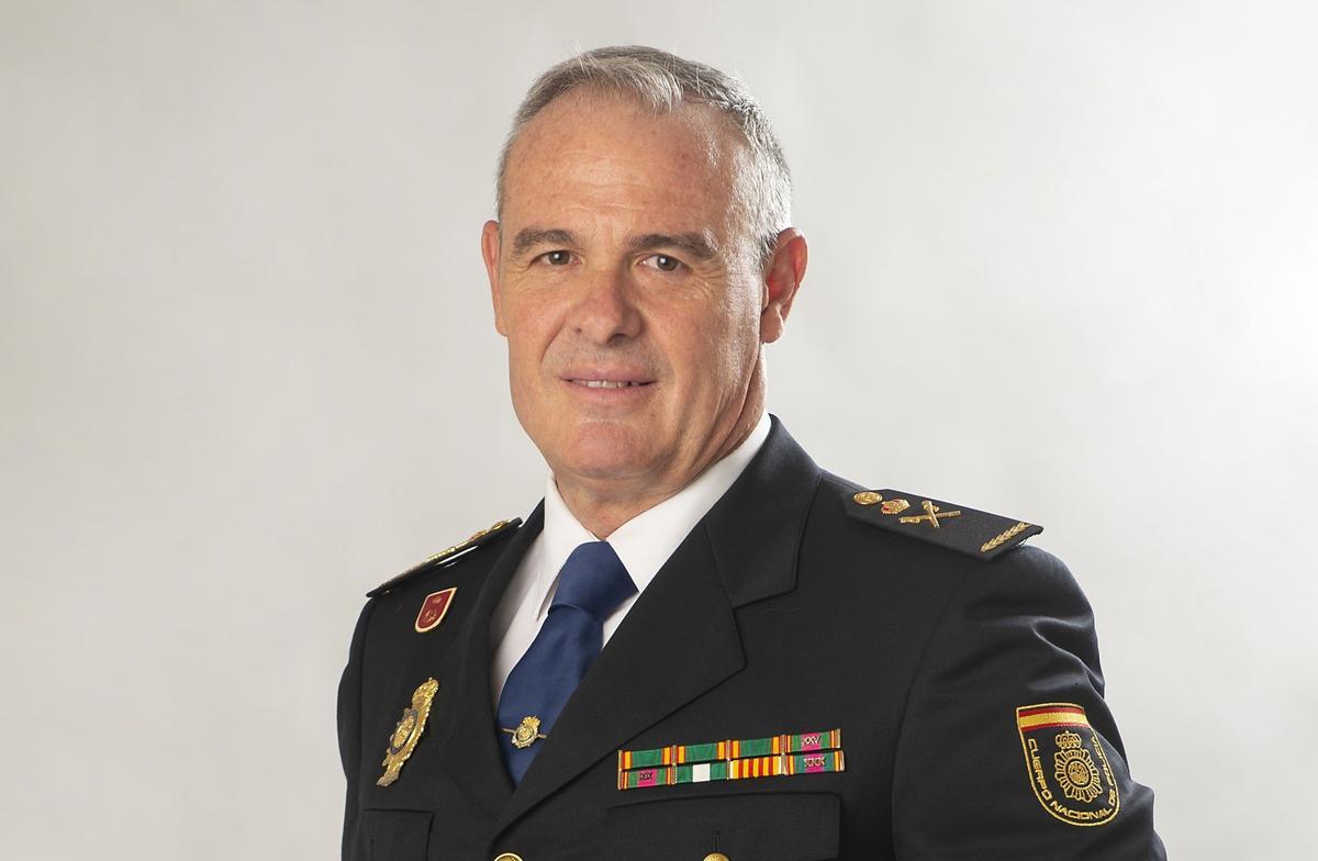 El comisario principal José Santafé Arnedo, nuevo director adjunto operativo (DAO) de la Policía Nacional. Foto archivo