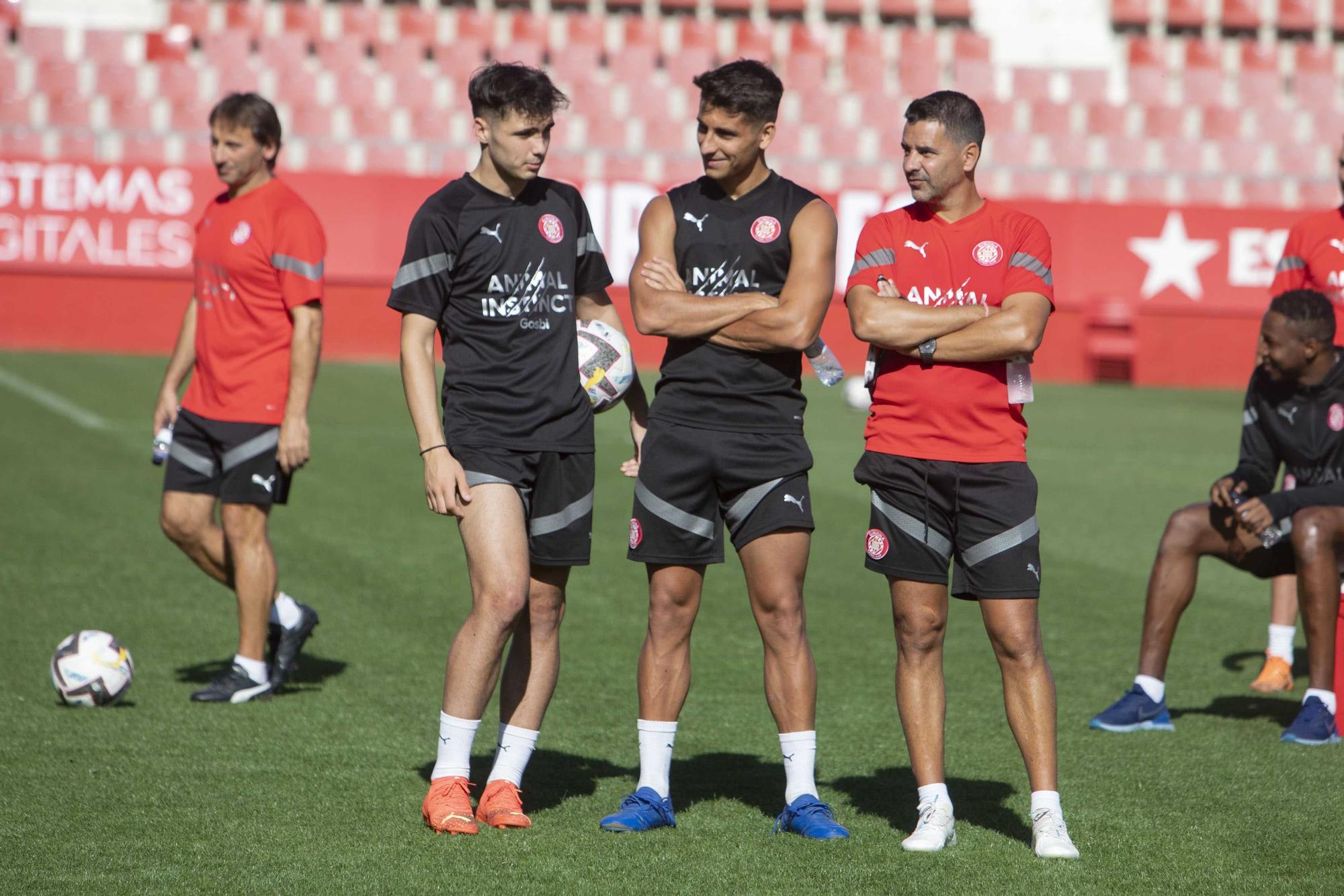 Entrenament obert del Girona FC a Montilivi per les Fires de Girona