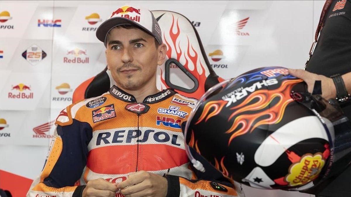 Jorge Lorenzo, piloto de Repsol Honda