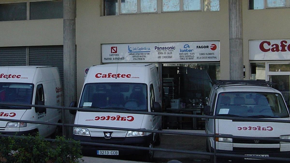 Exterior  de l'empresa Cafetec.