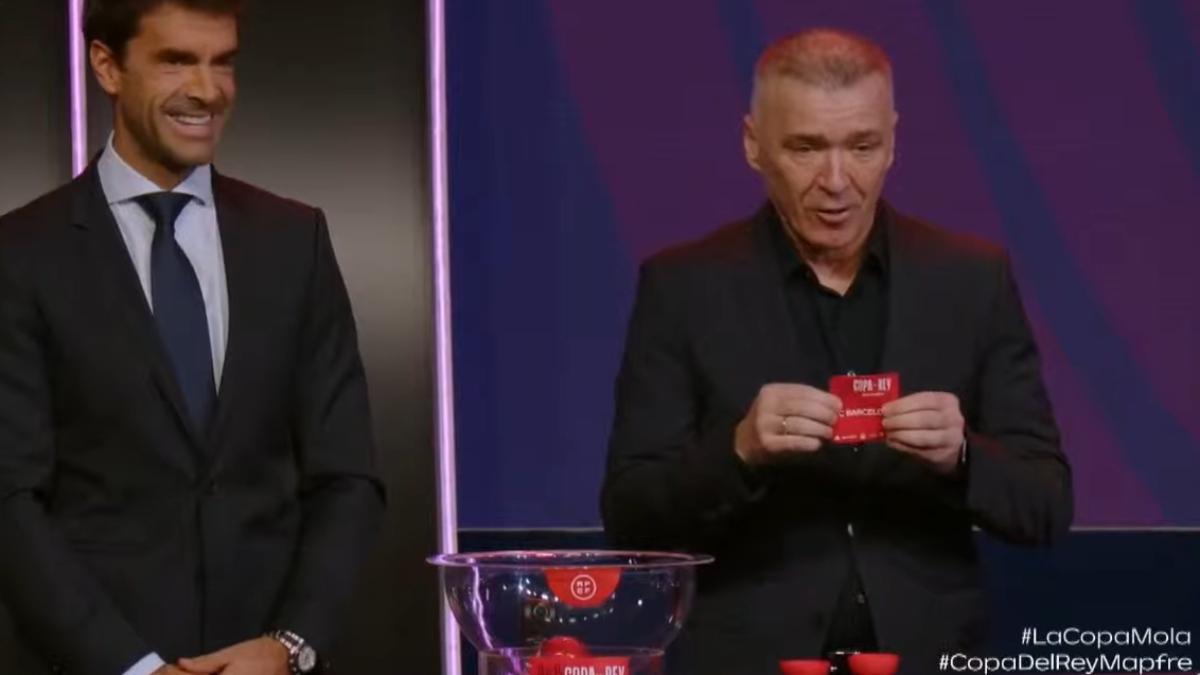 Imagen del Sorteo de la Copa del Rey