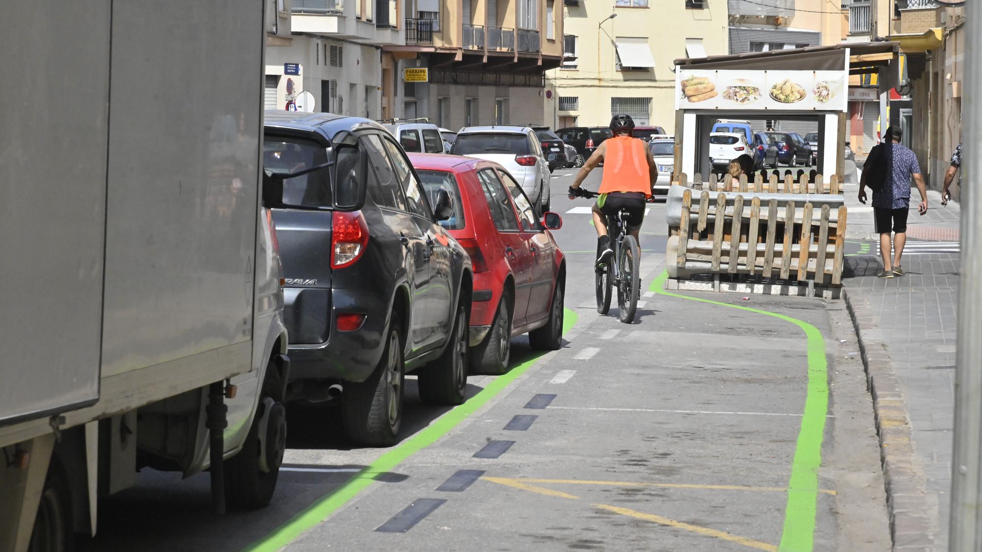 El trazado sinuoso del carril bici de Burriana del que todo el mundo habla