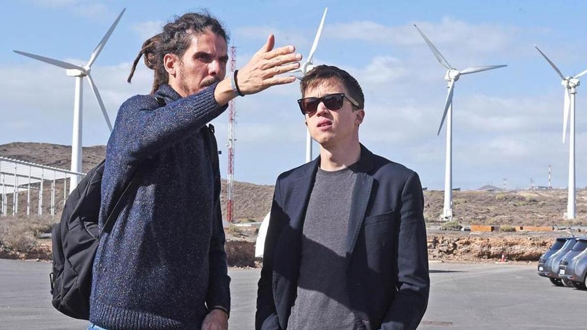 Alberto Rodríguez y Errejón, en una foto de archivo de 2019.