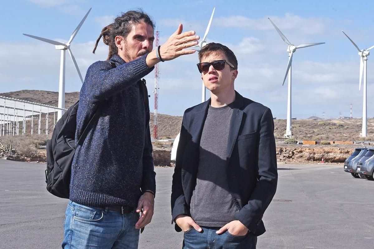 Alberto Rodríguez y Errejón, en una foto de archivo de 2019.