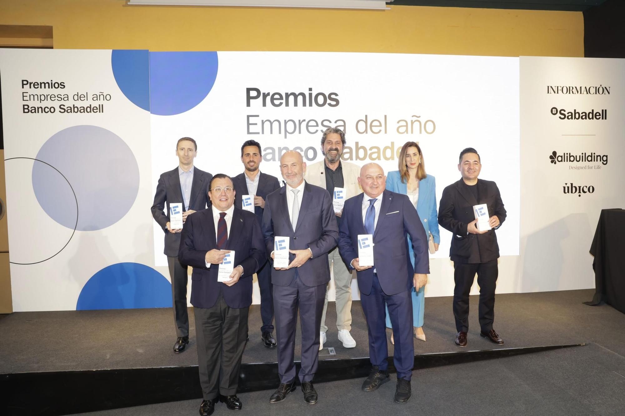 Premios Empresa del año de Banco Sabadell: todas las imágenes del acto en el MARQ
