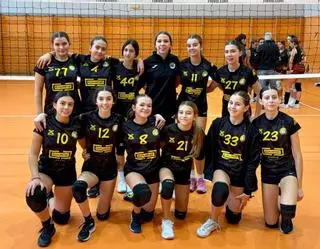 El CV Real de Gandia completa un fin de semana muy positivo en competición