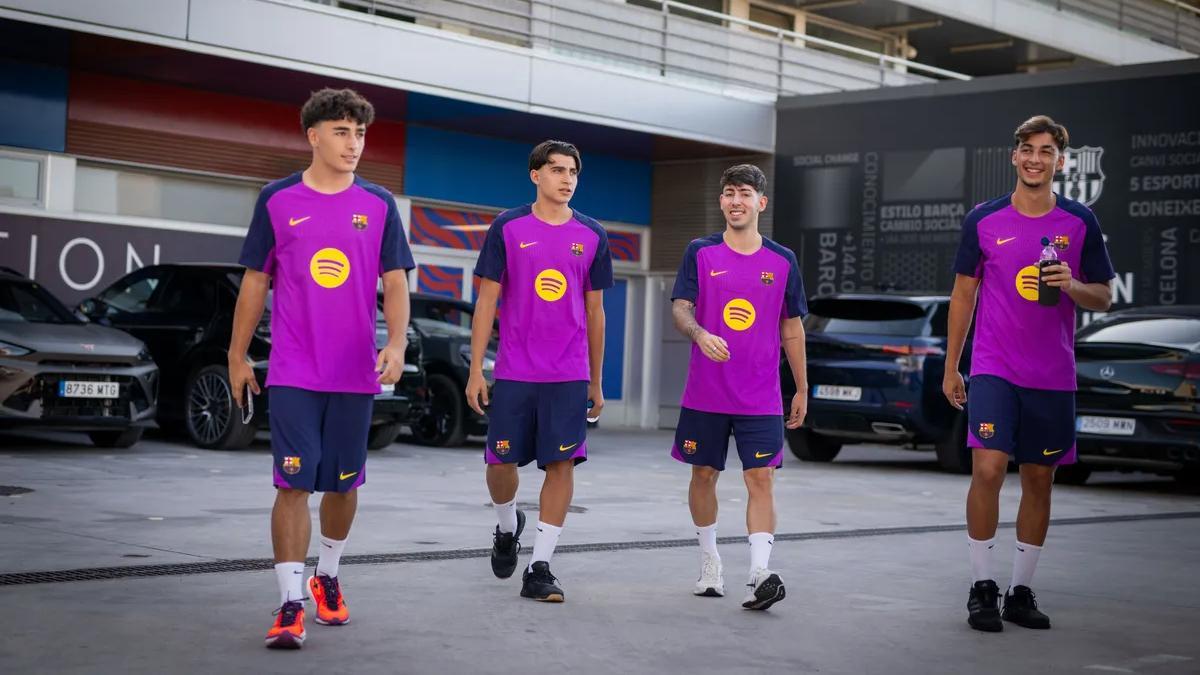El Barça vuelve al trabajo: las mejores imágenes del primer día de pretemporada El Barça vuelve al trabajo: las mejores imágenes del primer día de pretemporada