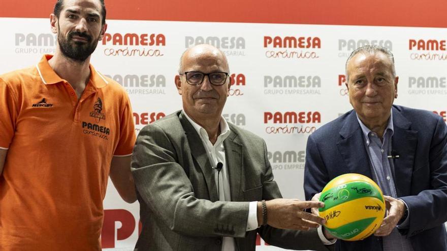 Presentación del Pamesa Teruel Voleibol en Vila-real