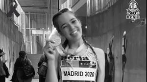 La atleta Celia Bellicourt