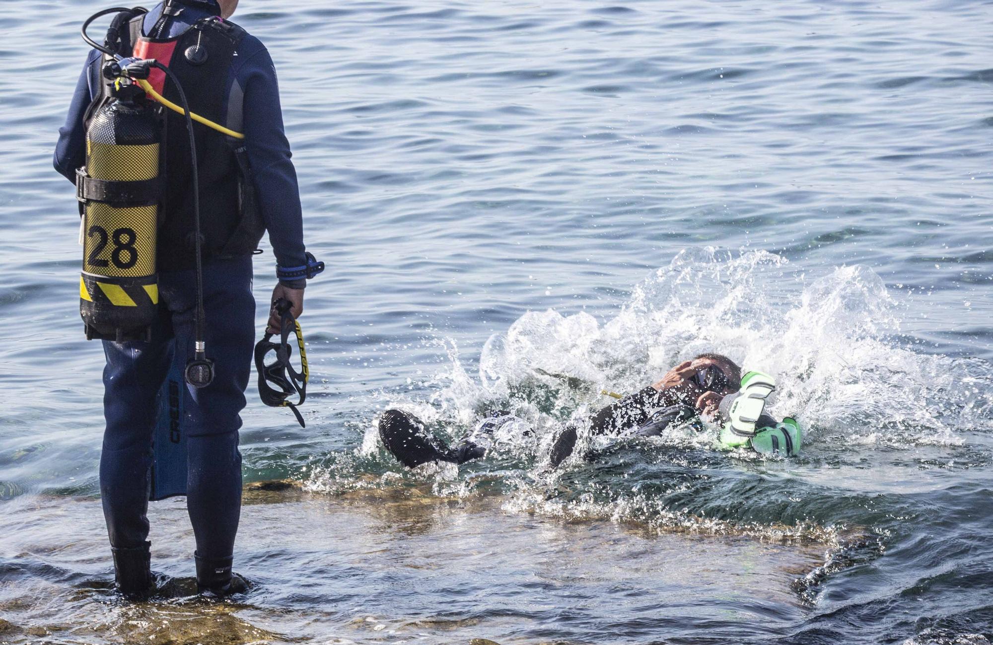 Las escuelas de buceo en Alicante son un "boom" tras la pandemia