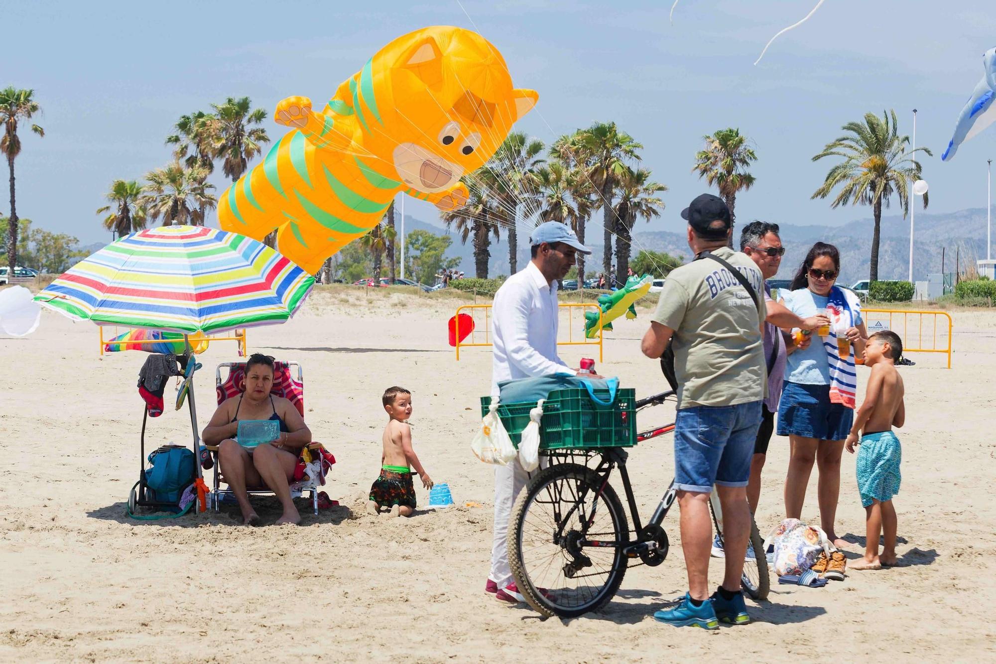 Las imágenes de la primera jornada del espectacular Festival del Viento de Castelló