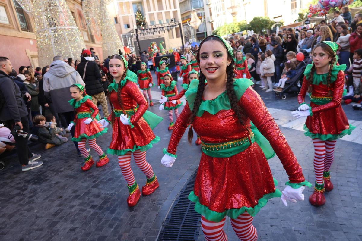 Desfile de Papá Noel en Murcia