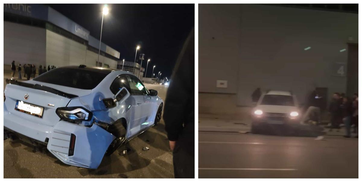 Imagen del coche que conducía el ahora detenido.