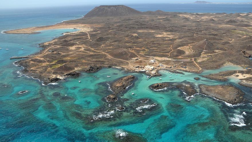 Islote de Lobos (Islas Canarias).