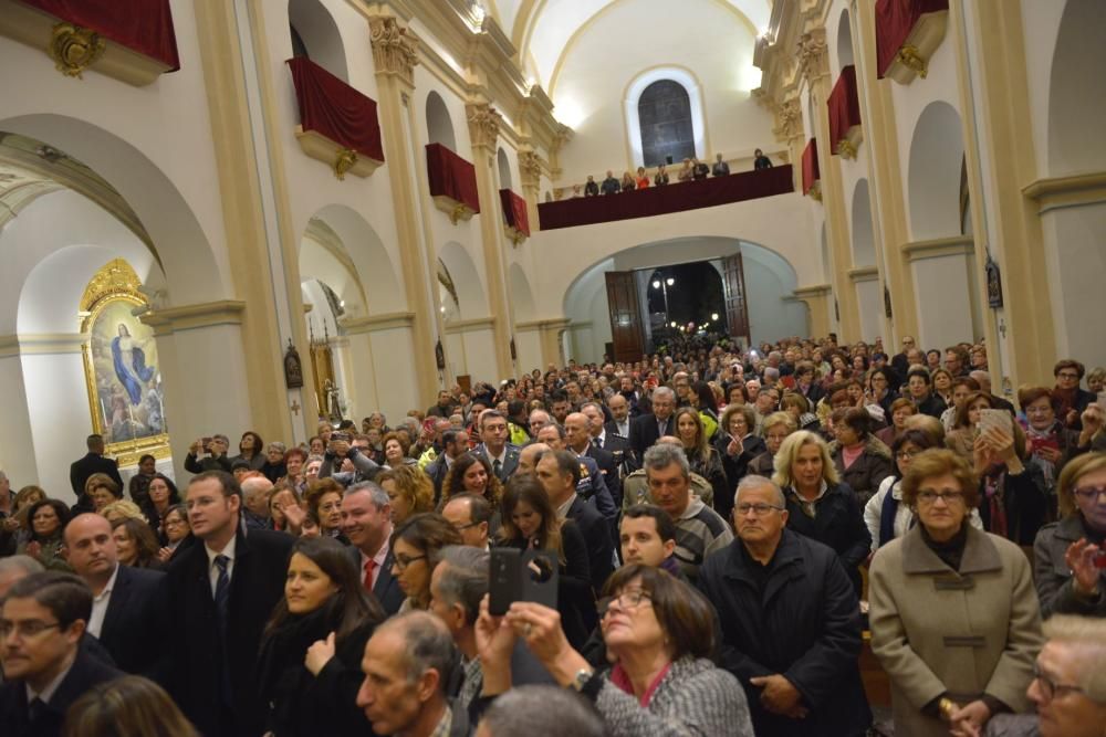 La Fuensanta llega a la Catedral