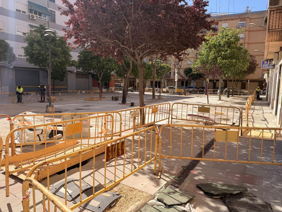 Reurbanización de la Plaza de Alaquàs.