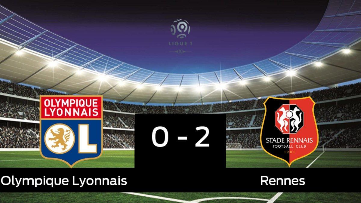 El Rennes se lleva la victoria a casa tras vencer al Olympique Lyonnais
