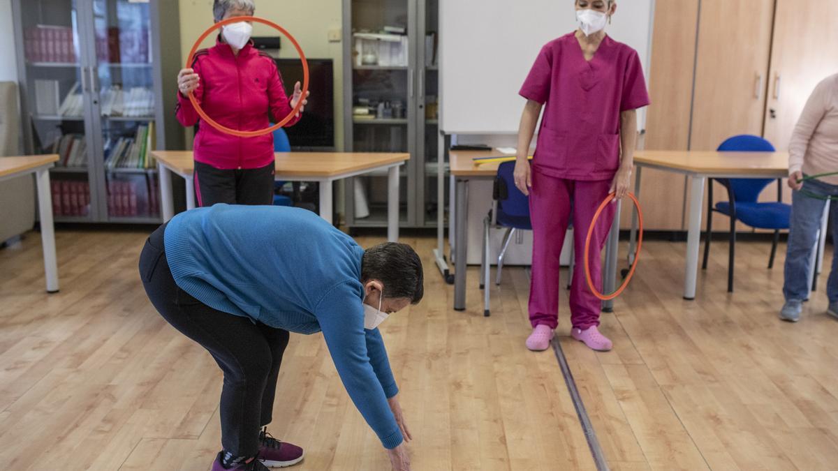 Actividades en el Centro de Alzheimer de Zamora durante la pandemia