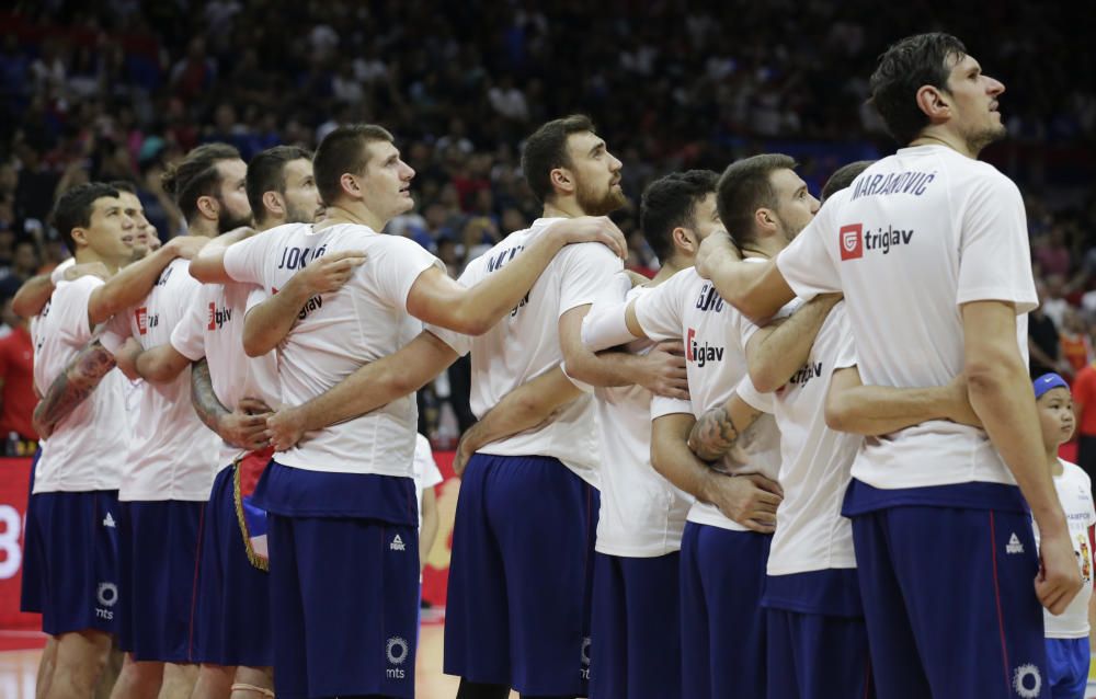 Mundial de baloncesto: España - Serbia