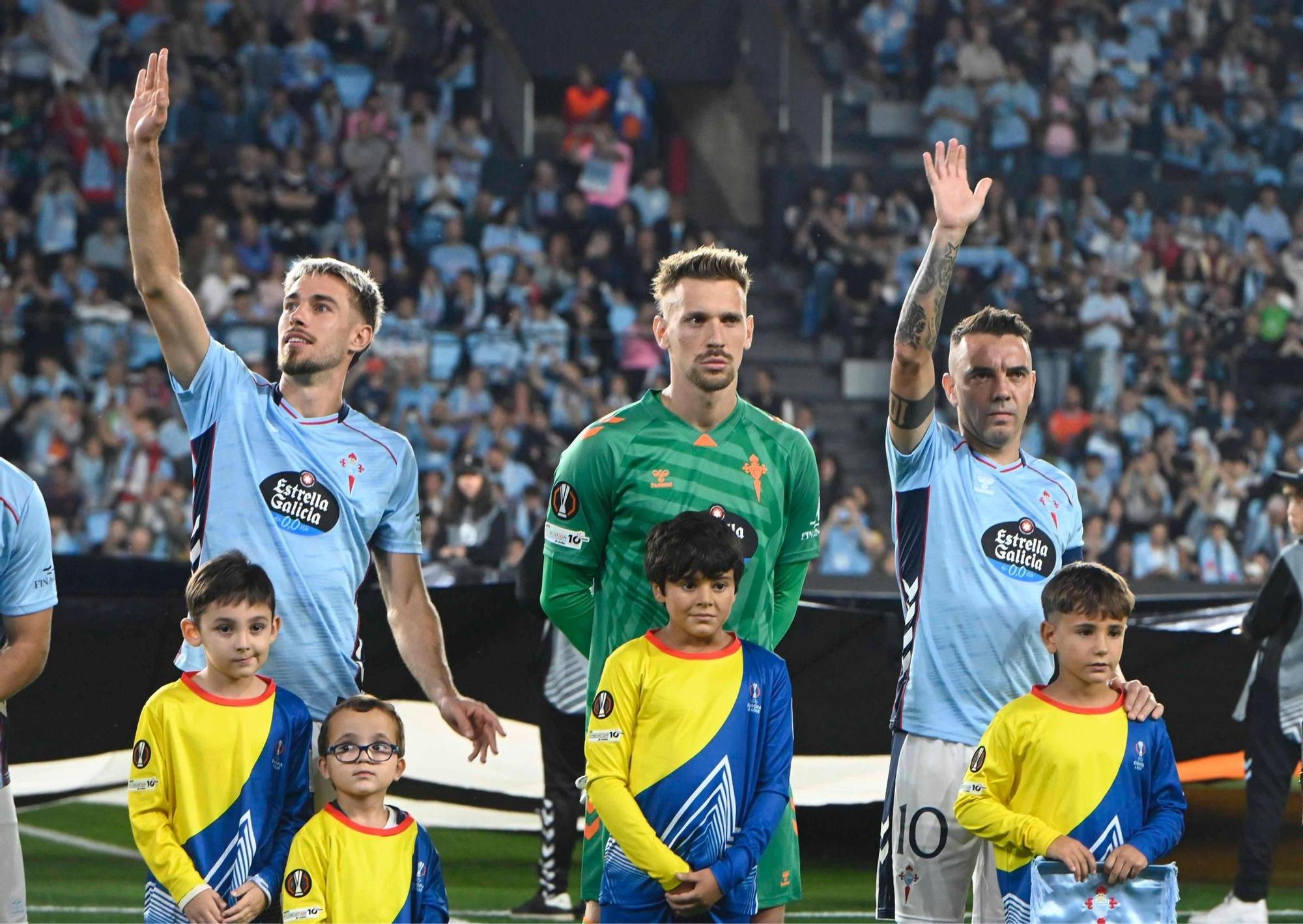 Las imágenes del Celta-PAOK