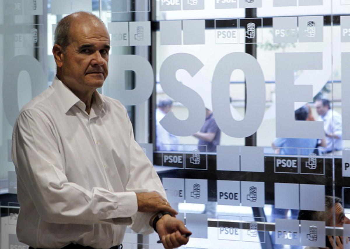 L’expresident de la Junta d’Andalusia, a la seu del PSOE a Madrid, el 9 de setembre passat. L’expresident de la Junta d’Andalusia, a la seu del PSOE a Madrid, el 9 de setembre passat.