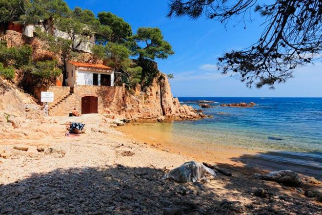 Cala Aiguafreda, en Begur.