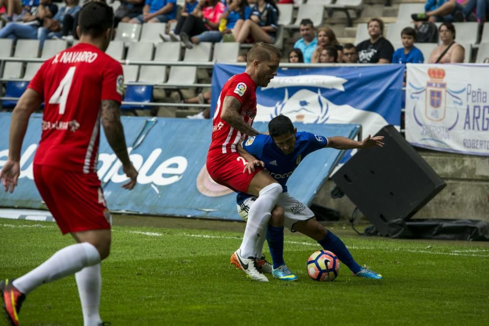 El partido Real Oviedo-UD Almería, en imágenes