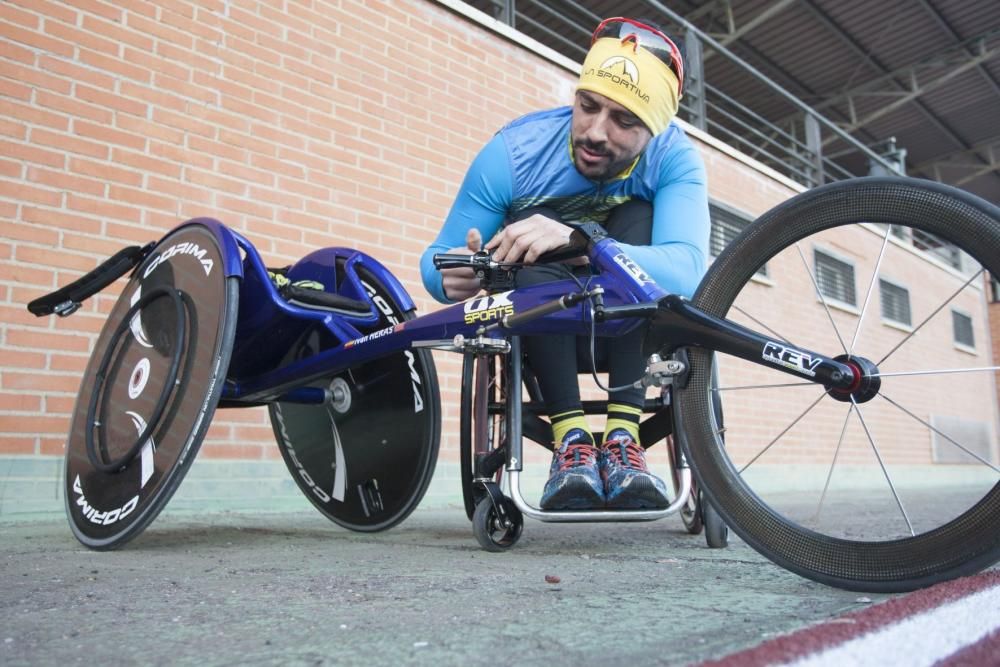 Iván Heras, a por los mejores paralímpicos