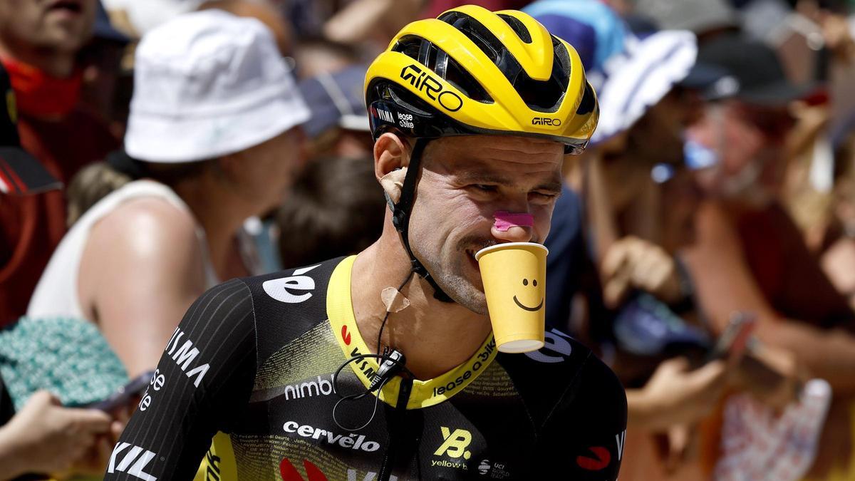 Victor Campenaerts, en el Tour 2025