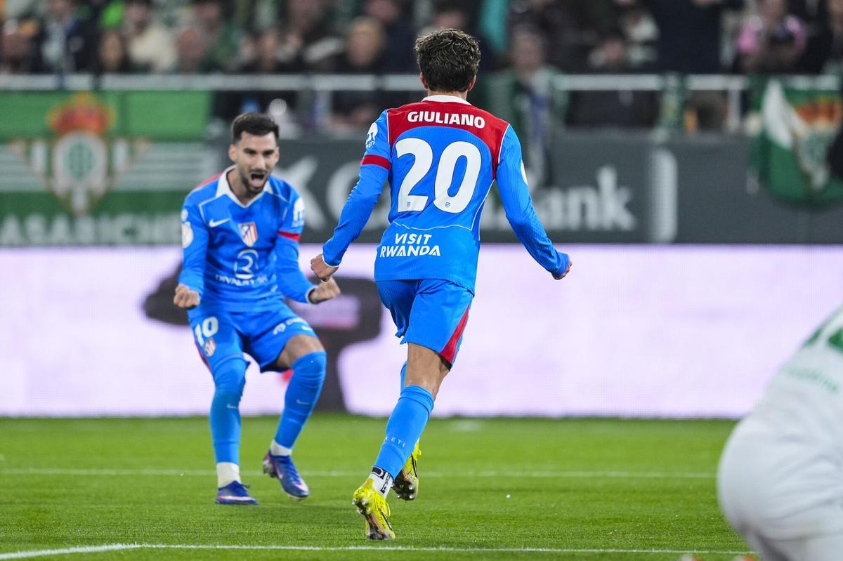 Copa del Rey: Betis - Atlético de Madrid, en imágenes.