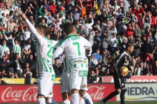 Imágenes del partido entre Córdoba y Real Madrid en El Arcángel