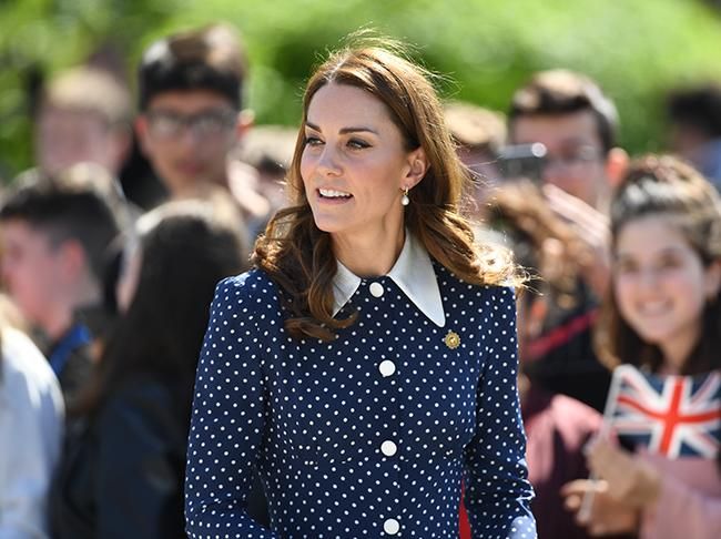 Kate Middleton en la inauguración de la exposición que conmemora el 75 aniversario del desembarco de Normandía en Londres