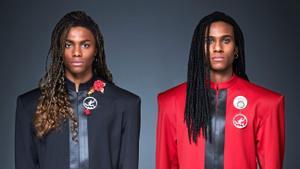 Elan Ben Ali y Tijan Njie, como Milli Vanilli en Girl you know its true