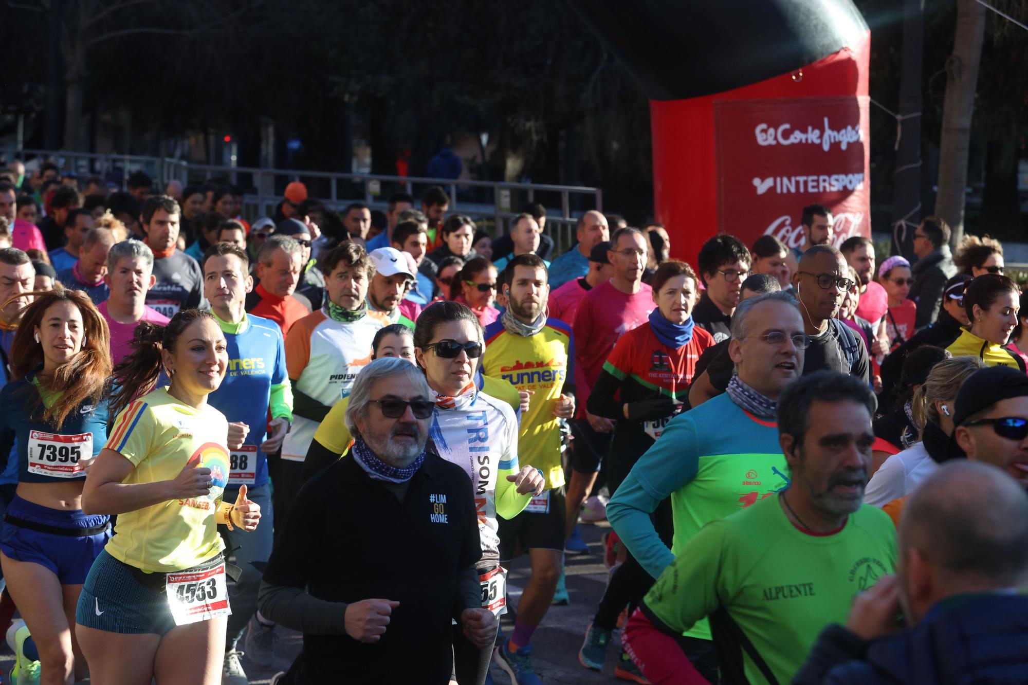 Explosión valencianista en la carrera Runners Ciudad de Valencia